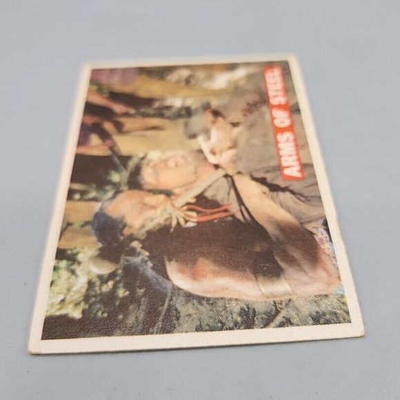 1956 Topps Davy Crockett Arms of Steel Disney Classic Trading Card #30 - Picture 4 of 6